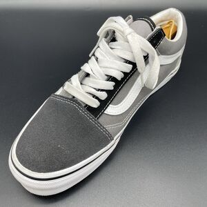 Vans Old Skool Skate Shoes Canvas Sneakers Men’s 8.5 Women's 10 Asphalt/Drizzle